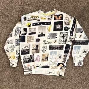 Molo Multicolor Graphic Kids Sweatshirt